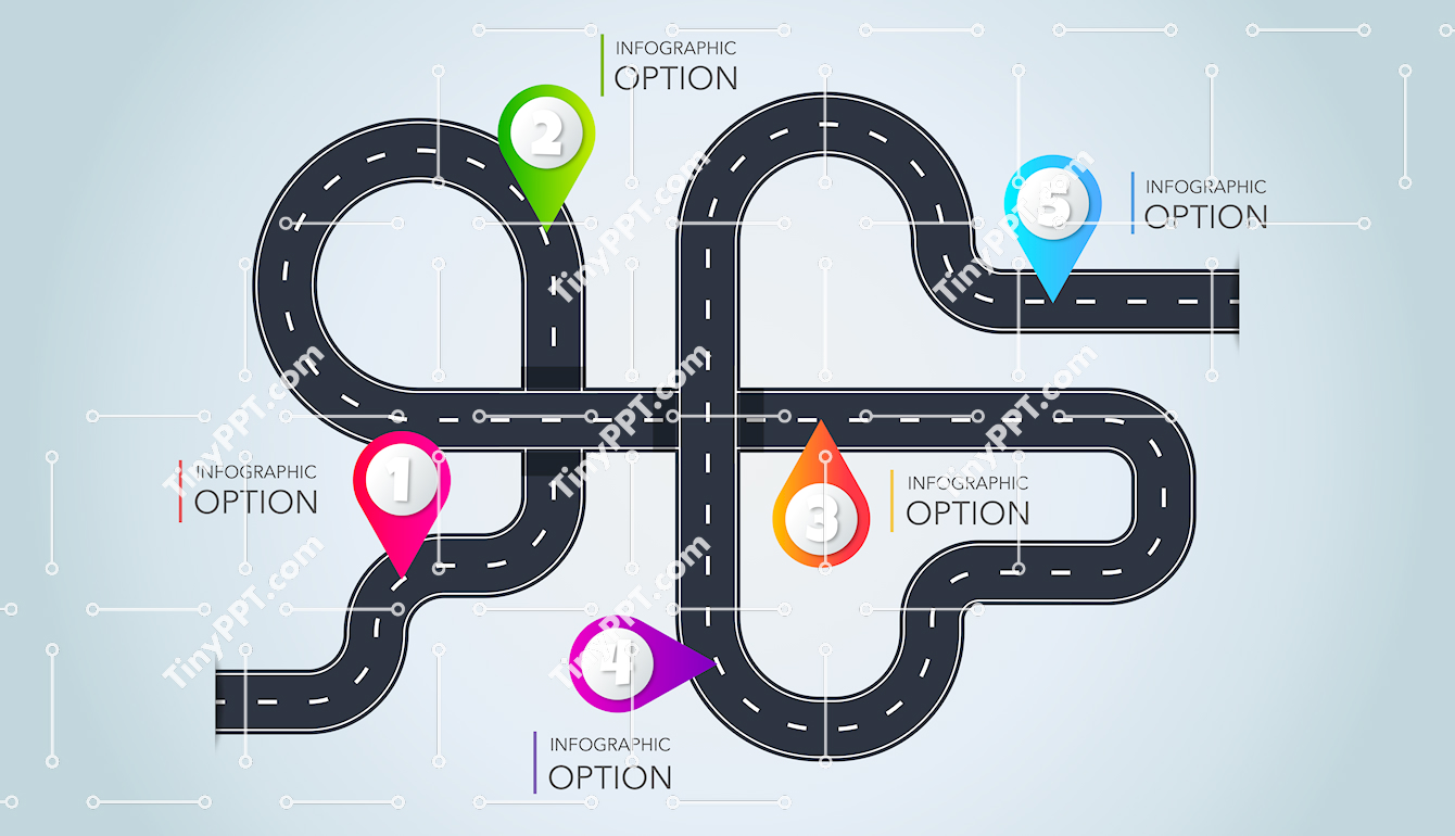 Step Roadmap Infographic PPT