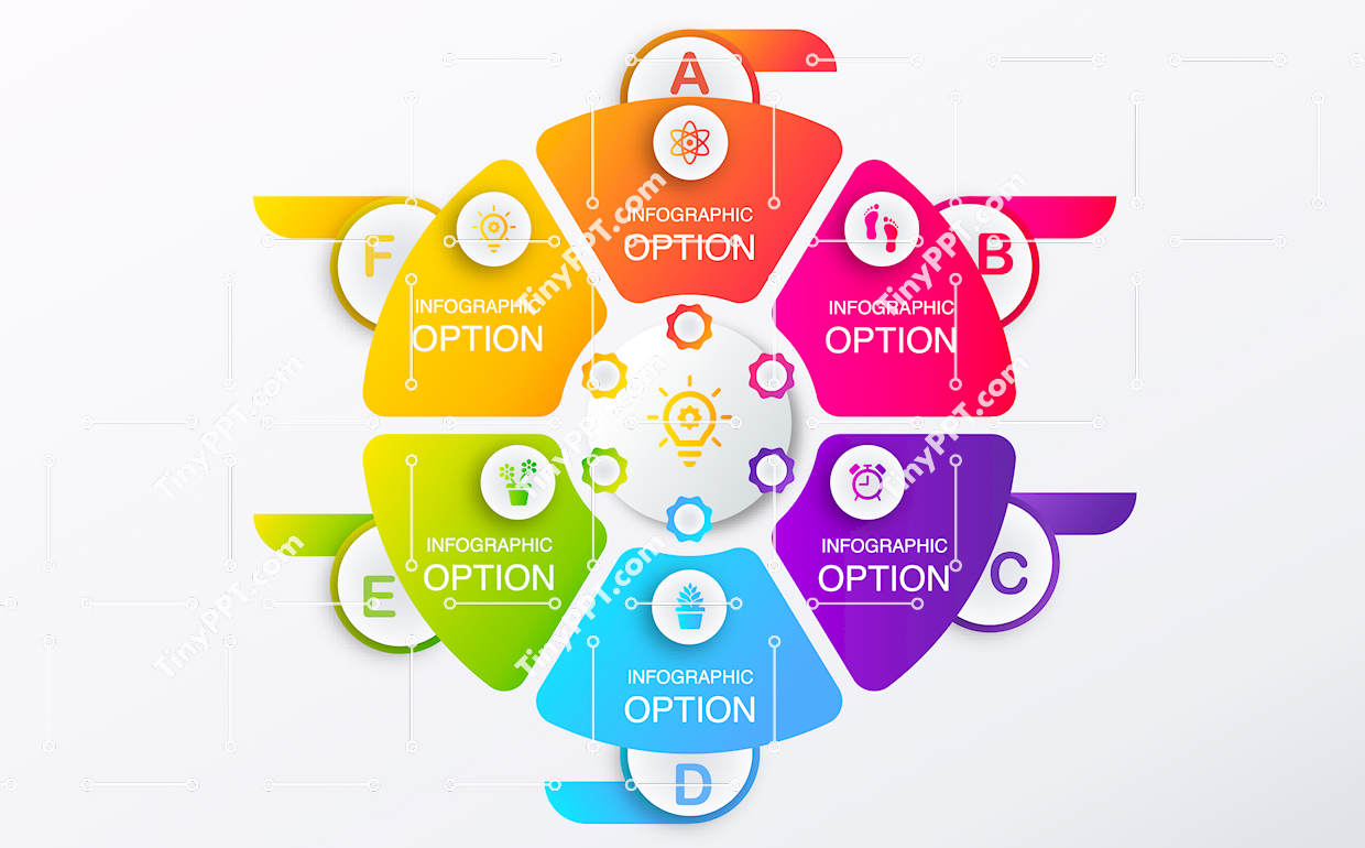 Segmented Process Flow PPT