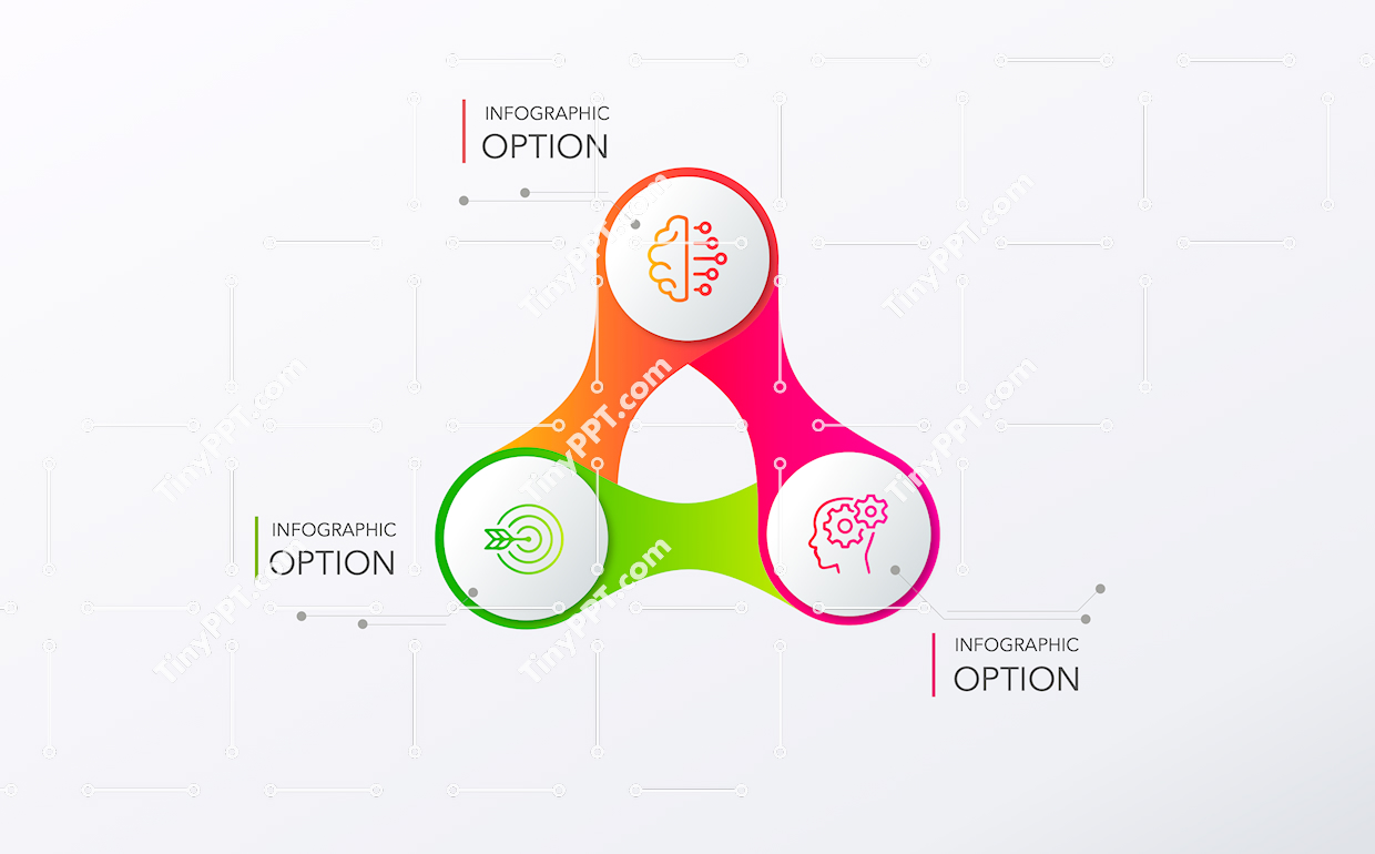 Triangle Process Infographic PowerPoint