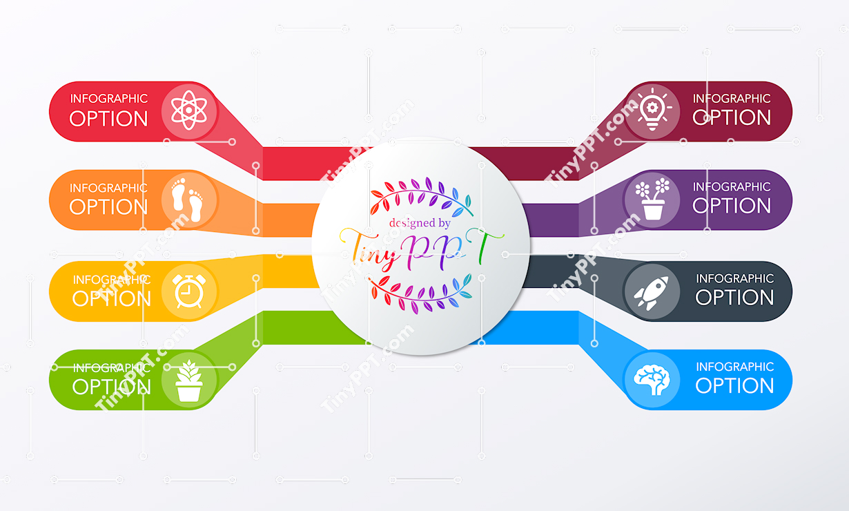 Relationship Hub Infographic PPT