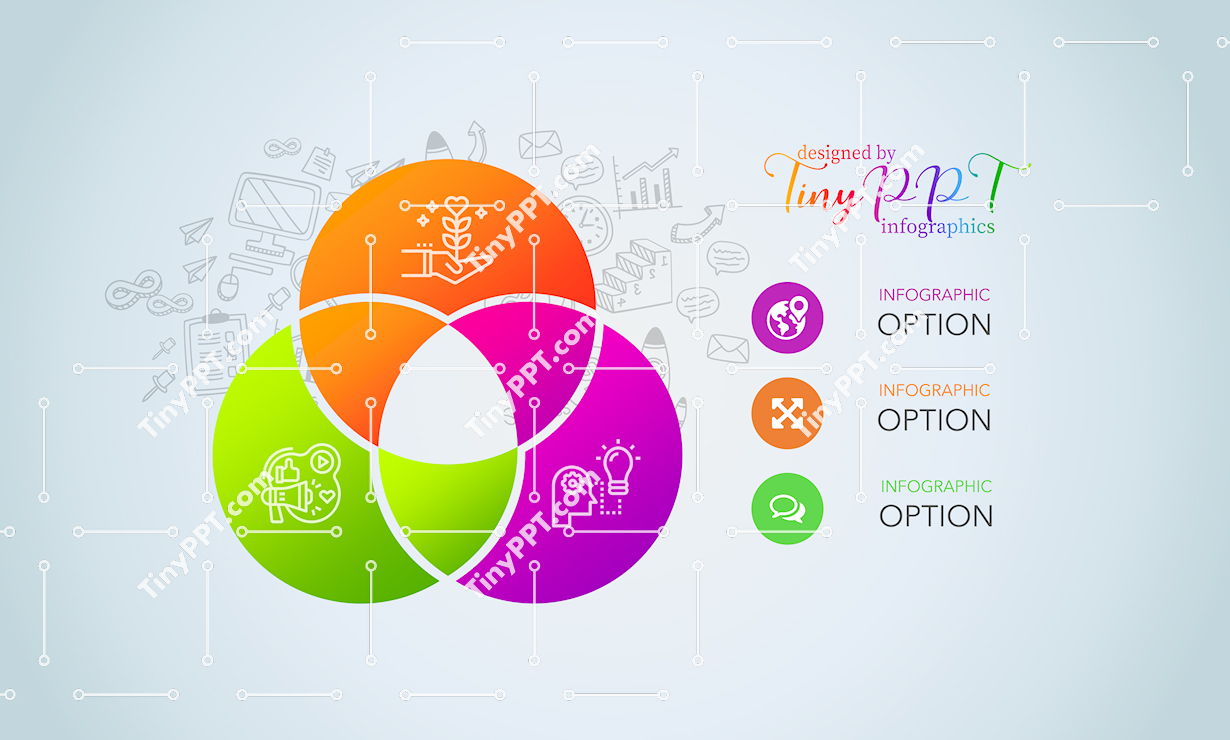 Venn Comparison Infographic Template
