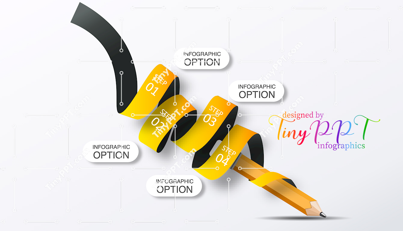 Roadmap Ribbon Process Diagram PPT
