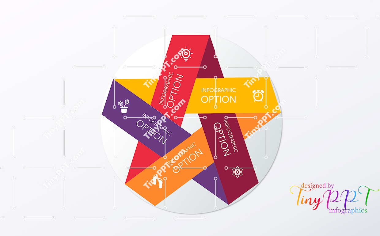 Interlocking Loop Infographic PPT