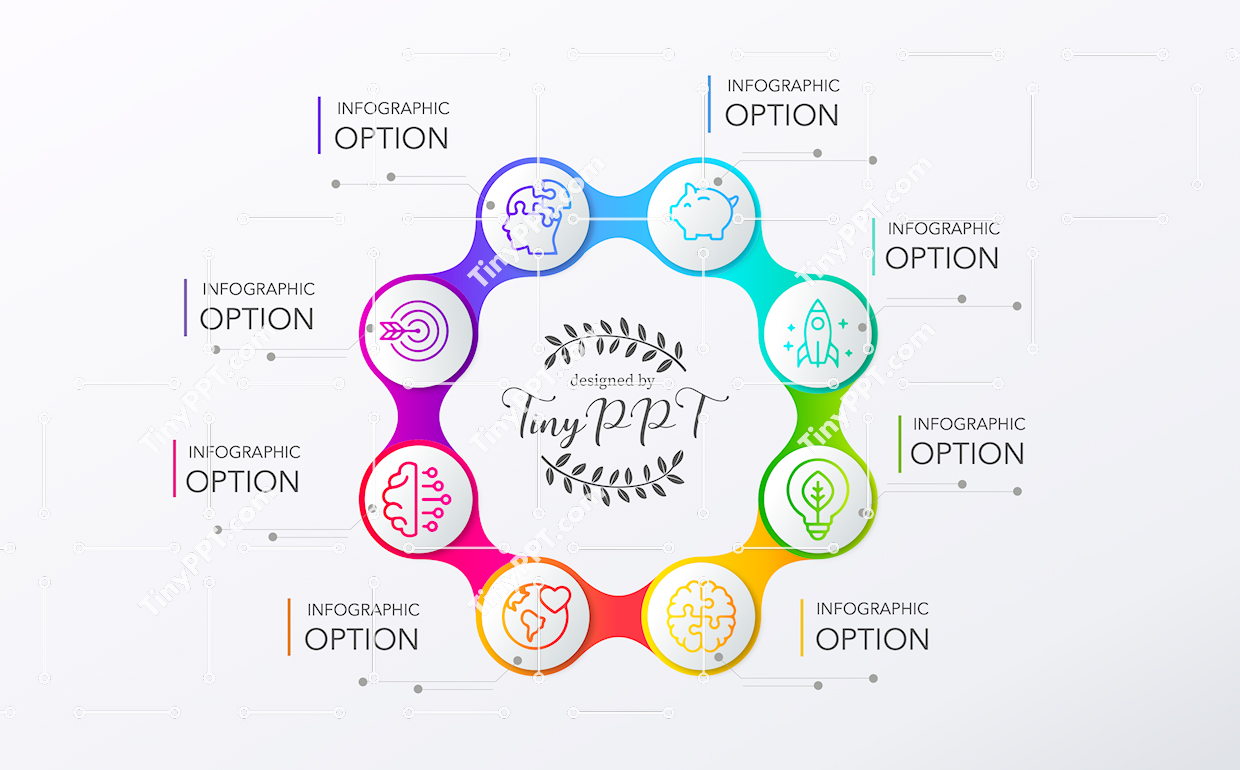 Process Cycle Infographic PPT