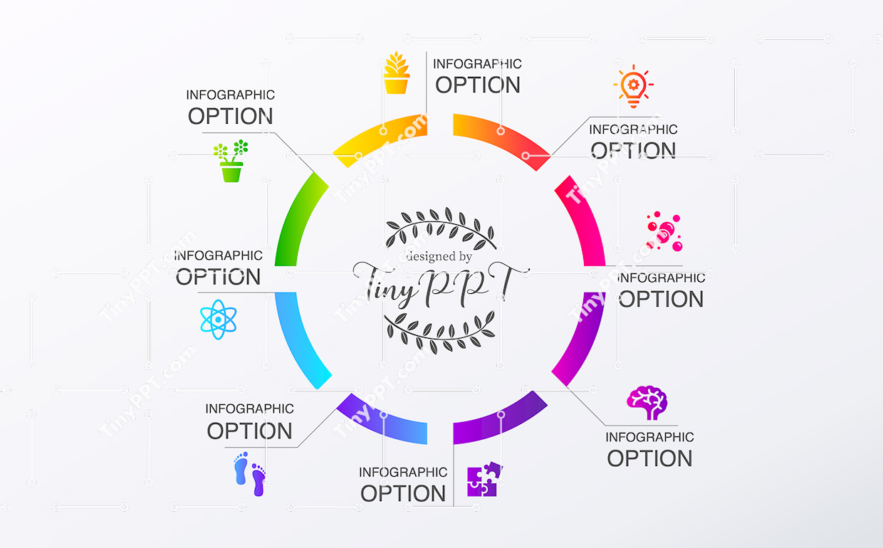 Circular Framework Infographic PowerPoint