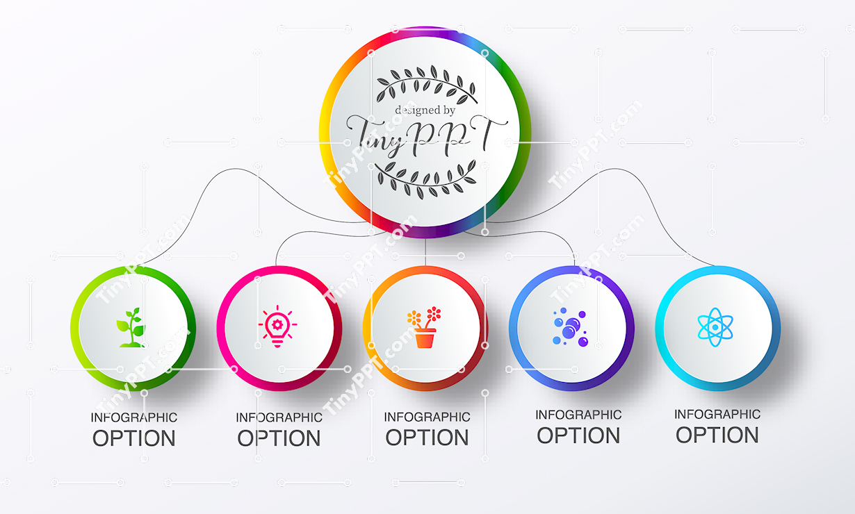 Relationship Chain Infographic PPT