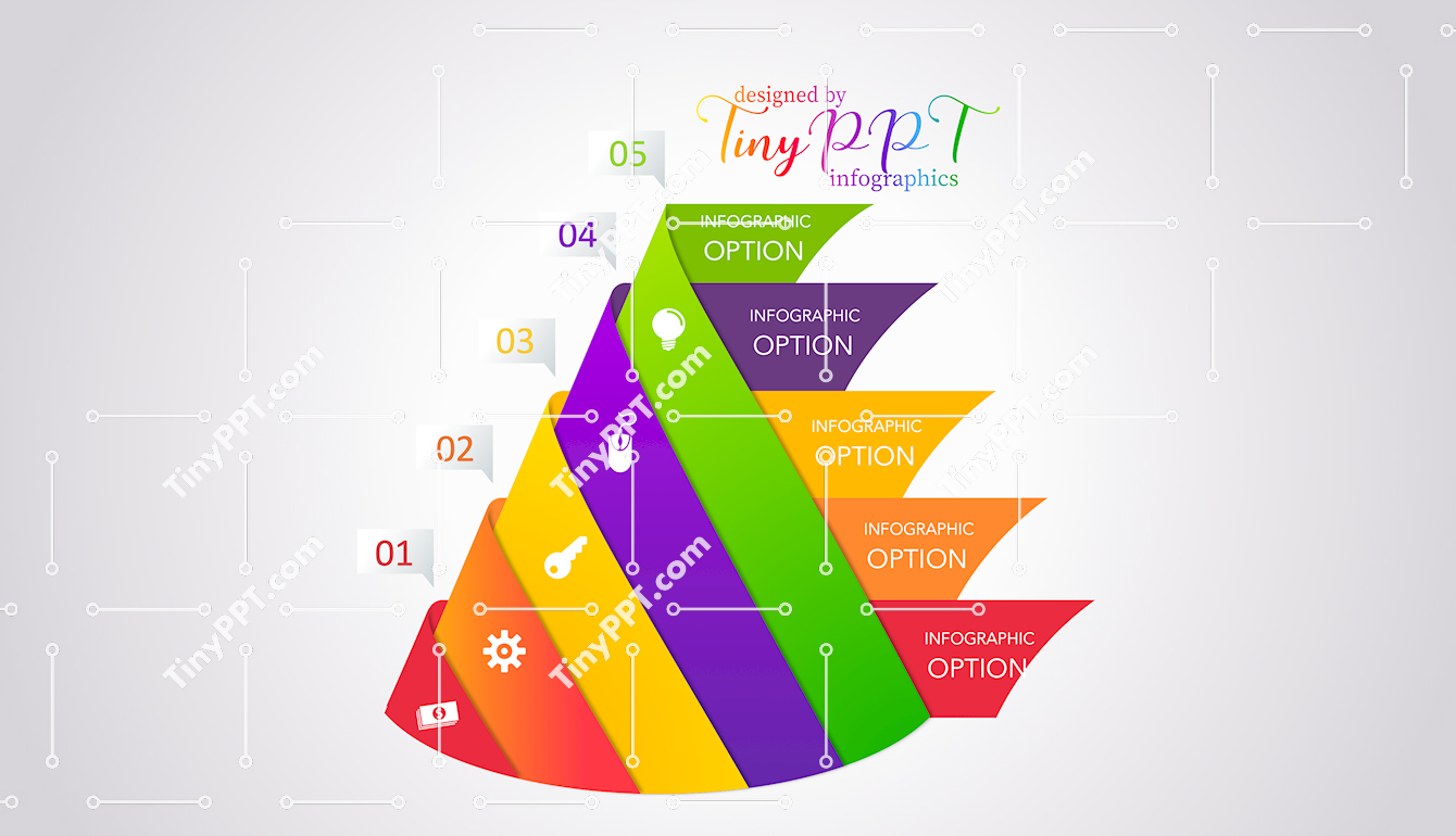 Layered Growth Infographic PPT