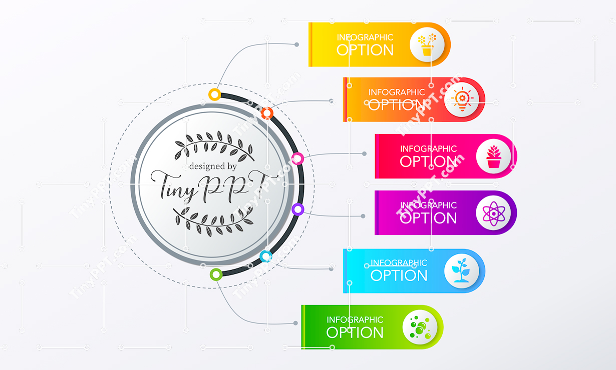 Process Cycle Infographic PowerPoint