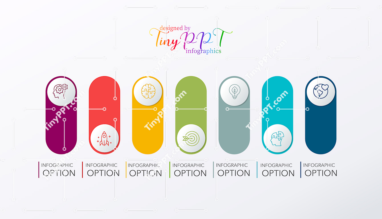 Icon Process Steps PowerPoint Template