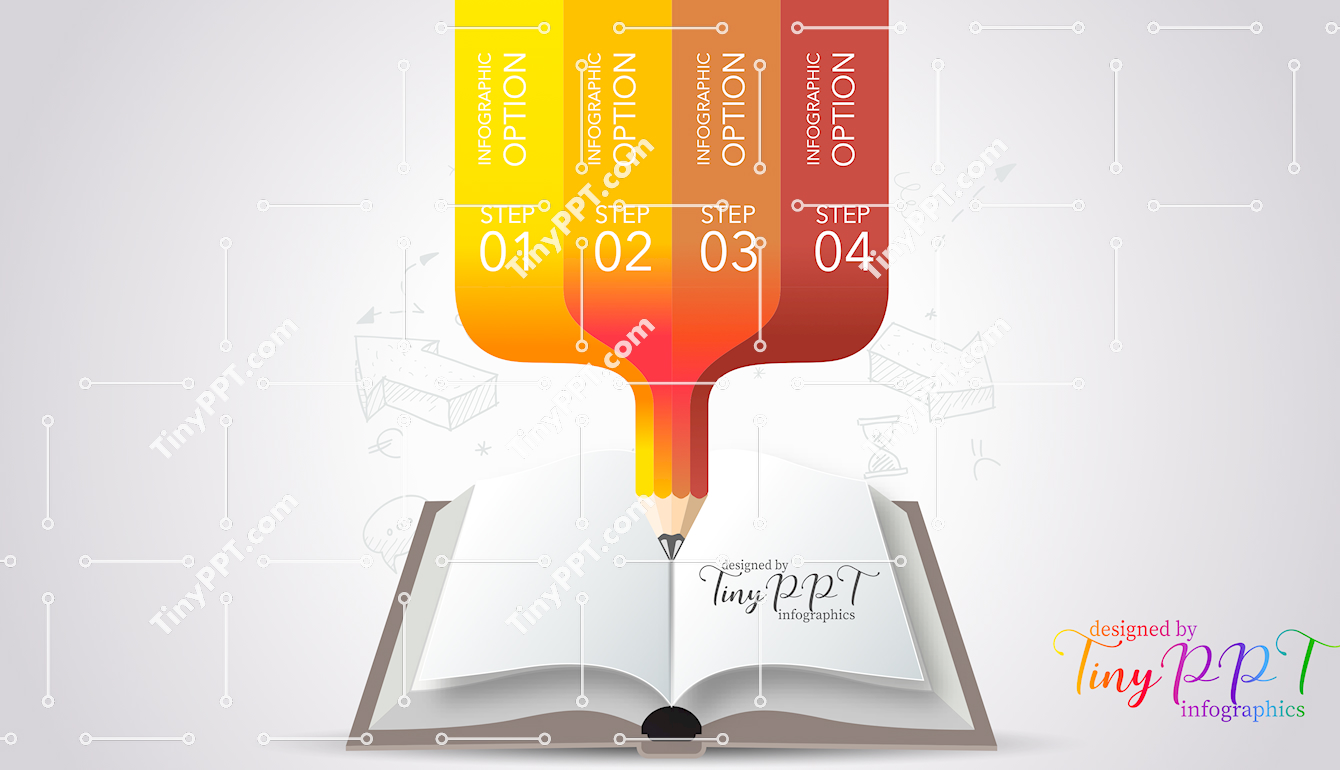 Education Learning Path Diagram PPT