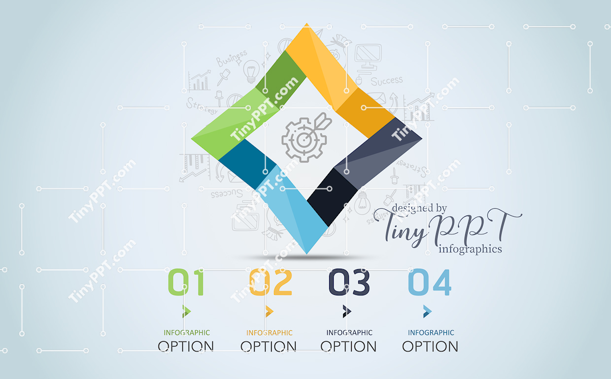 Diamond Process Flow PPT Template
