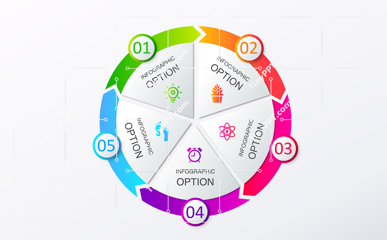 Segmented Cycle Diagram PPT