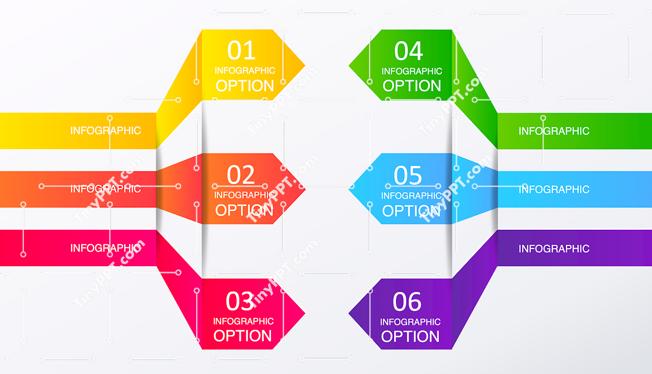 Infographic Comparison Flow PPT