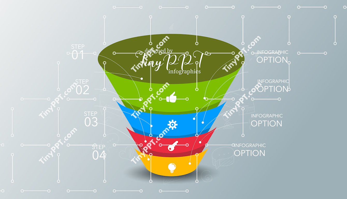 Funnel Analysis Infographic PowerPoint