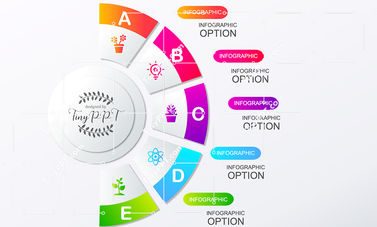 Segmented Cycle Diagram PPT