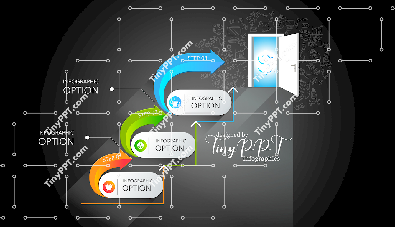 Step Pathway Process PPT