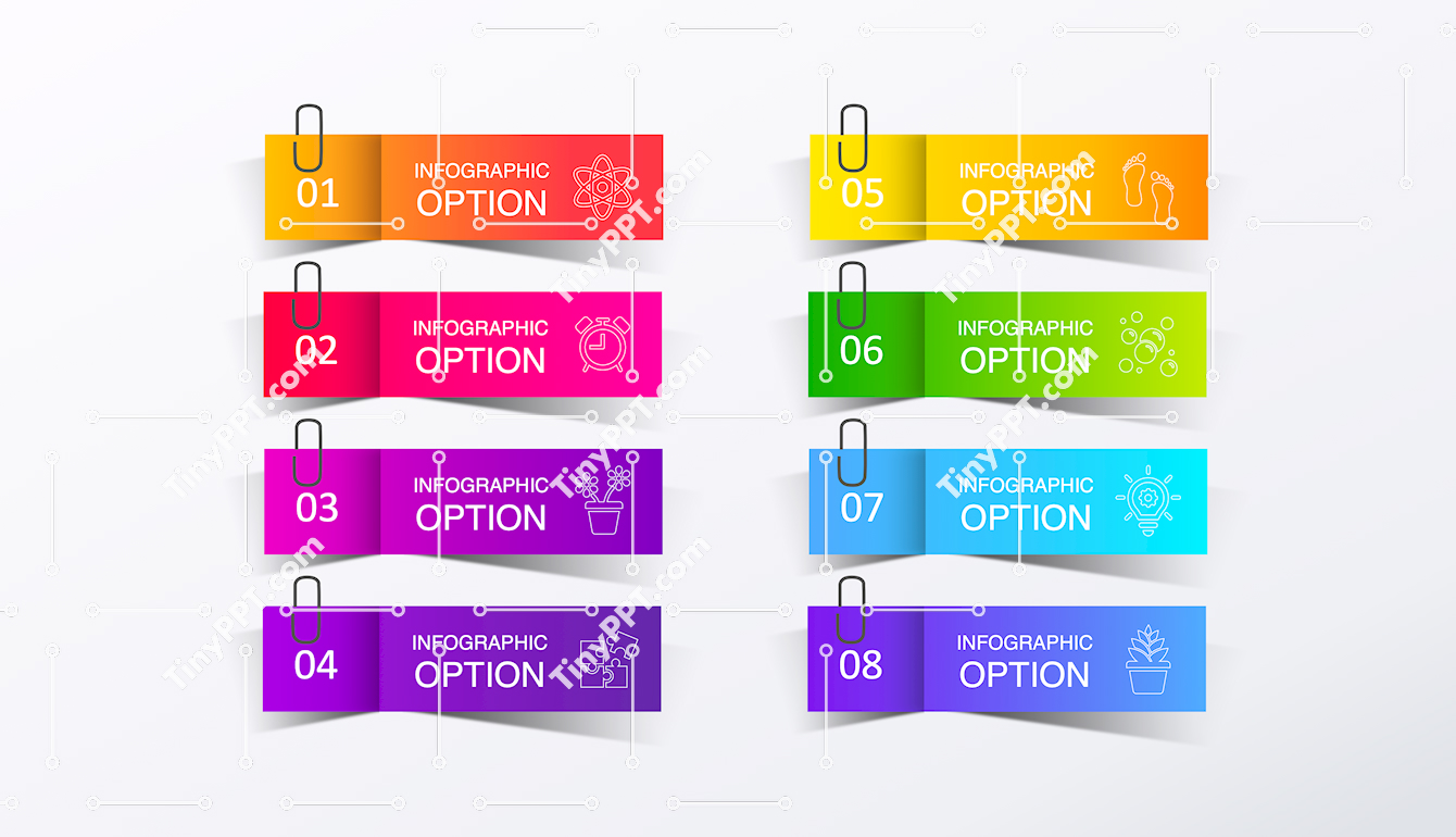 List Tags Infographic PPT Slide