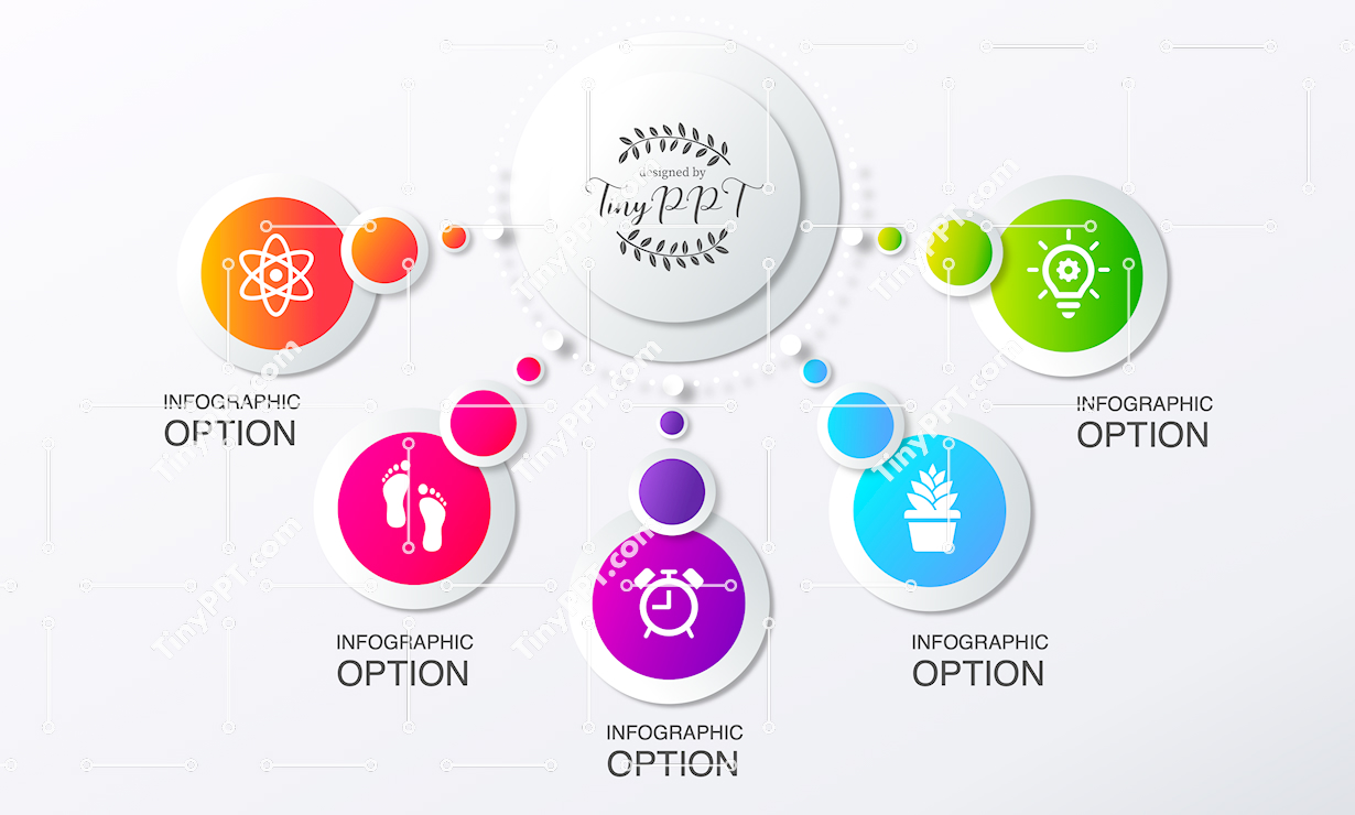 Relationship Infographic PPT Network