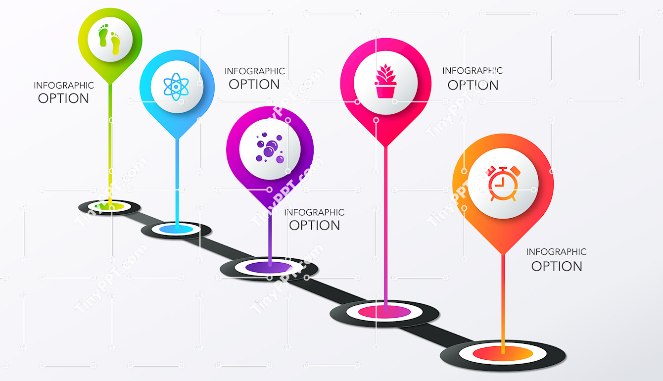 Pathway Timeline Infographic PPT