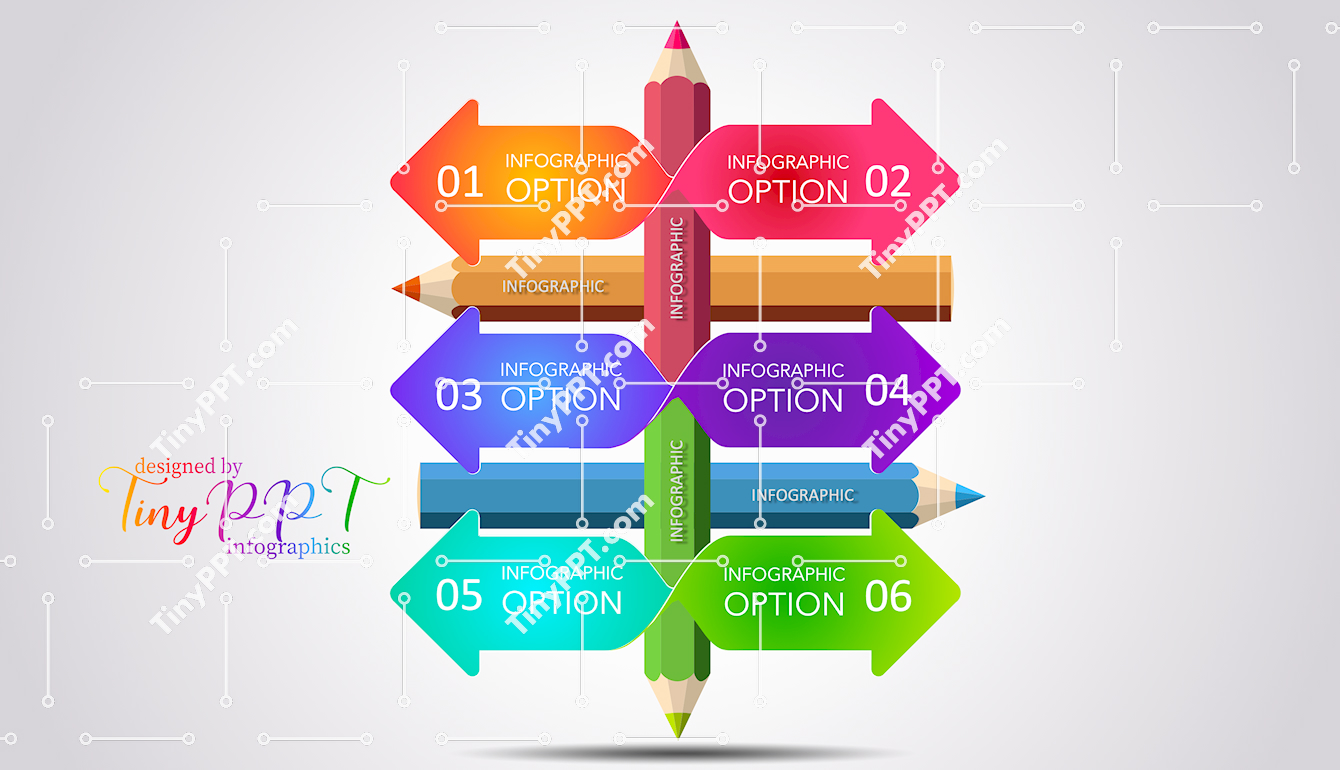 Directional Diagram Infographic Slide