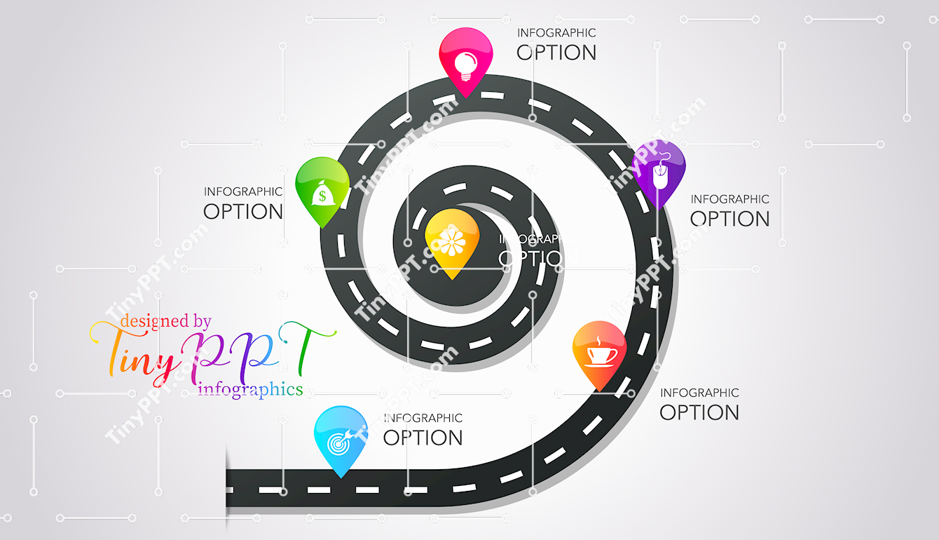Circular Roadmap Process PPT