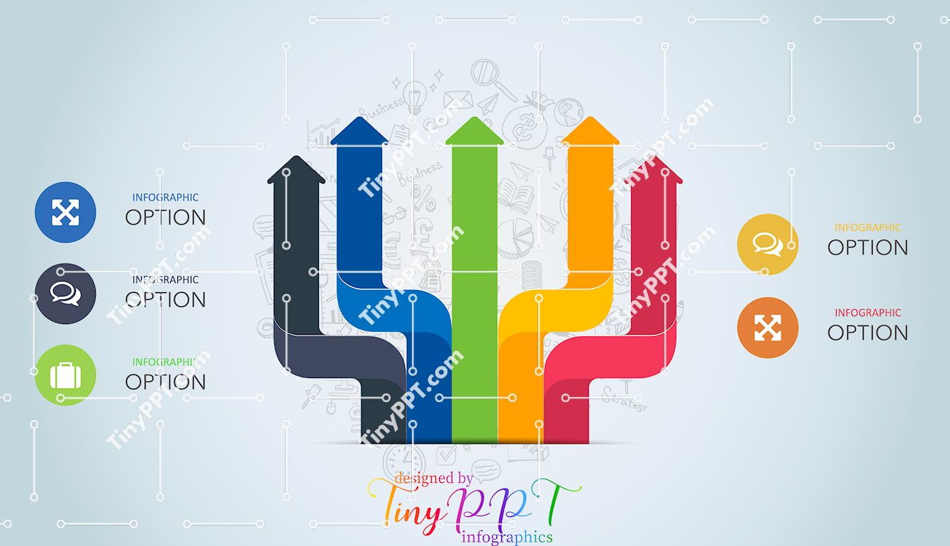 Growth Direction Infographic PPT