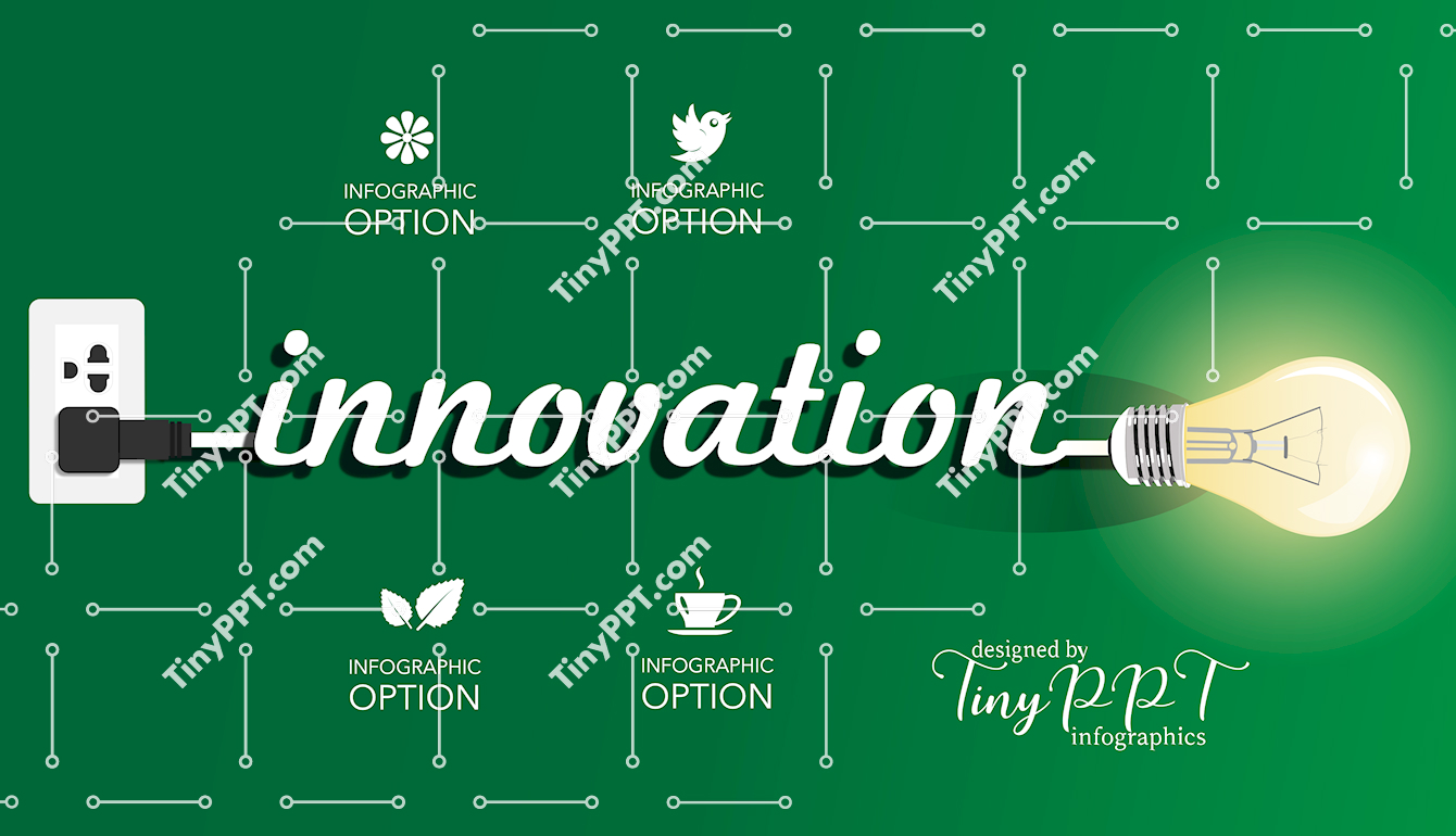 Innovation Idea Infographic Slide