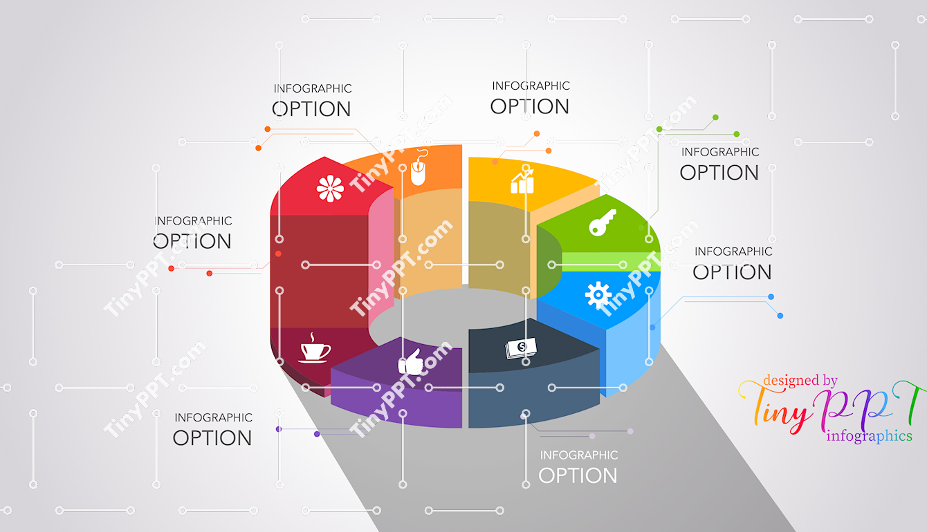 Circular Segments Cycle Diagram PPT