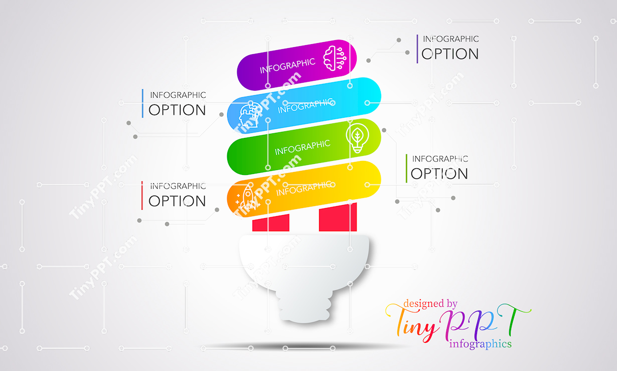Idea Stack Infographic PowerPoint