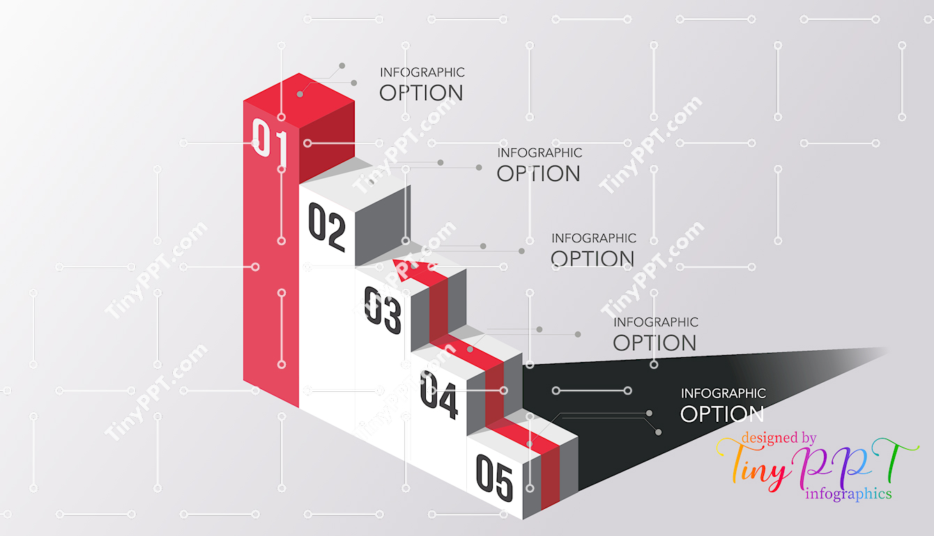 Vertical Process Blocks PPT